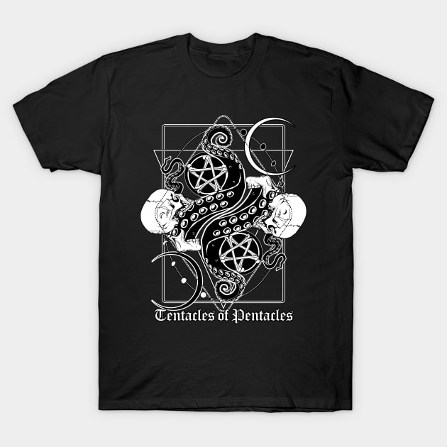 Tentacles of Pentacles T-Shirt by Von Kowen